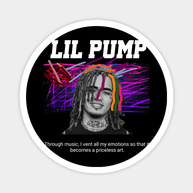 Lil pump Magnet by Prualisme